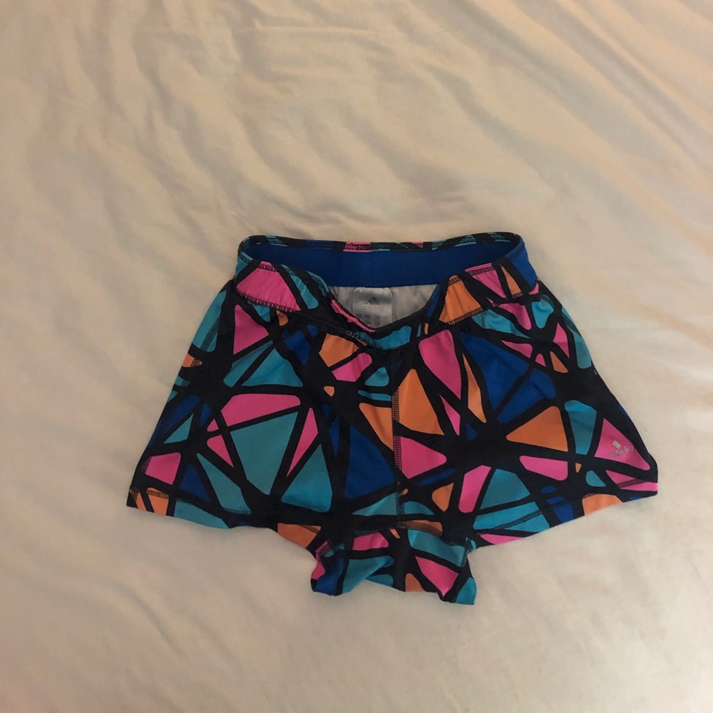 Geometric adidas spandex